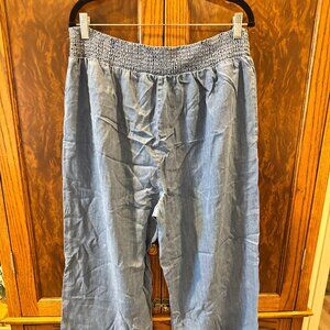 Republic Denim Tencel Chambray Pull-On Pants – XL